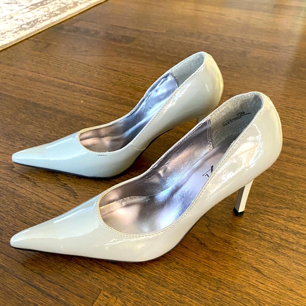 Grey heels